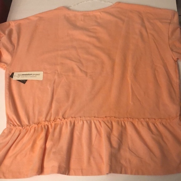 the sweatshirt project Size 2X Peplum Sweatshirt Top NWT - Picture 6 of 6